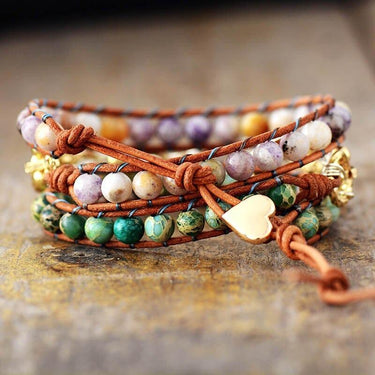 Empathy Together Amethyst Wrap Bracelets-Your Soul Place